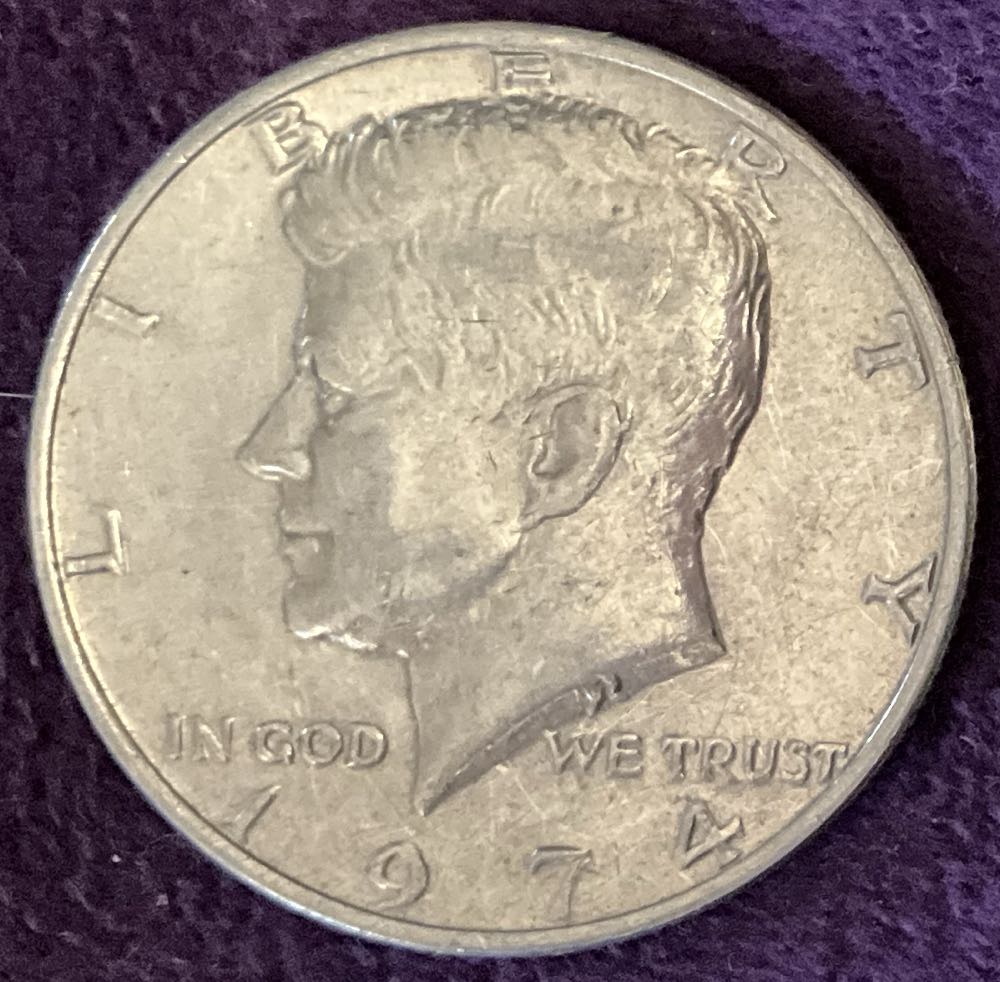 Half Dollar JFK 1974 10  coin collectible - Main Image 3