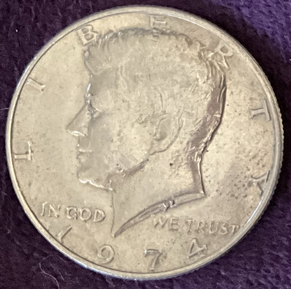 Half Dollar JFK 1974 12  coin collectible - Main Image 3