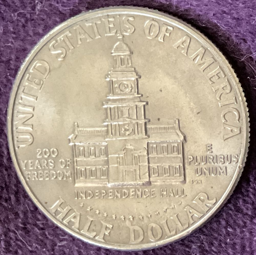 Half Dollar JFK 1976 D Bi-Centennial 10  coin collectible - Main Image 4