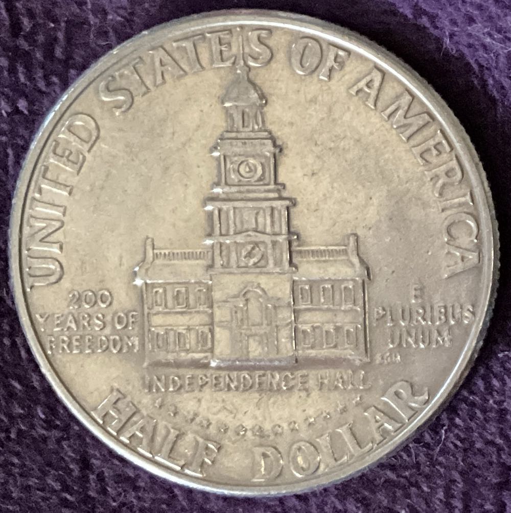 Half Dollar JFK 1976 D Bi-Centennial 11  coin collectible - Main Image 4