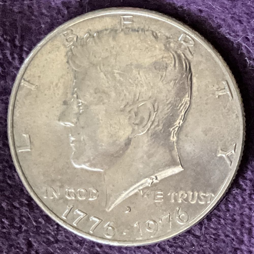 Half Dollar JFK 1976 D Bi-Centennial 12  coin collectible - Main Image 3