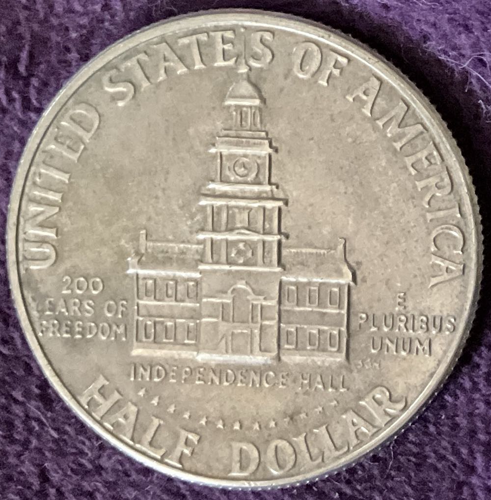 Half Dollar JFK 1976 D Bi-Centennial 12  coin collectible - Main Image 4