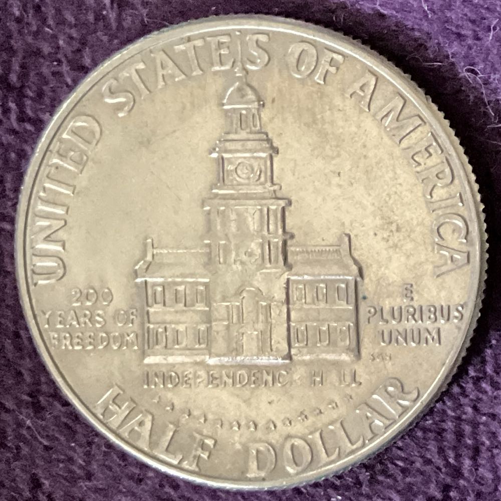 Half Dollar JFK 1976 D Bi-Centennial 13  coin collectible - Main Image 4