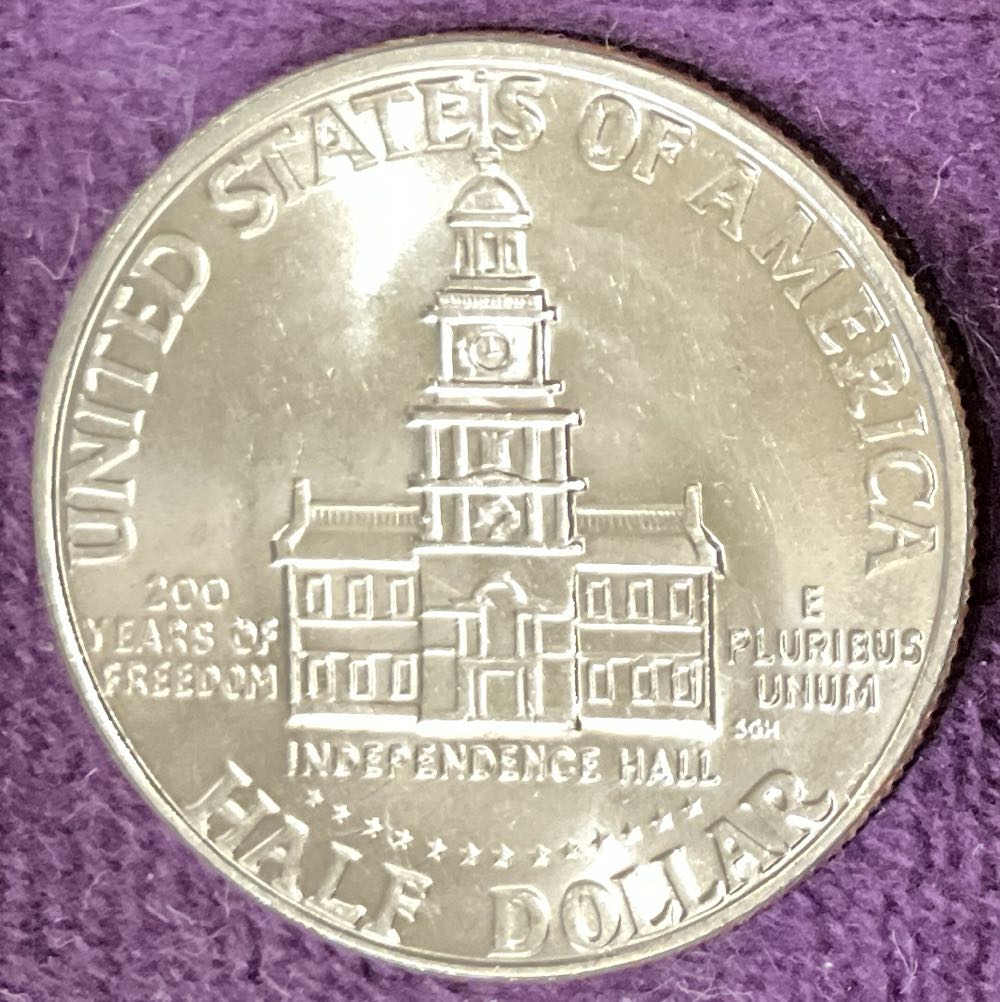Half Dollar JFK 1976 D Bi-Centennial 16  coin collectible - Main Image 2