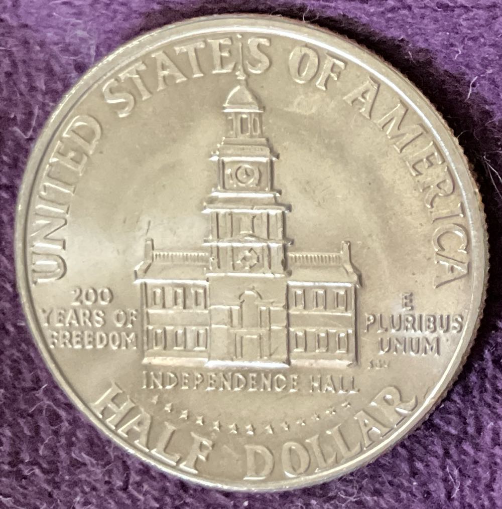Half Dollar JFK 1976 D Bi-Centennial 16  coin collectible - Main Image 4