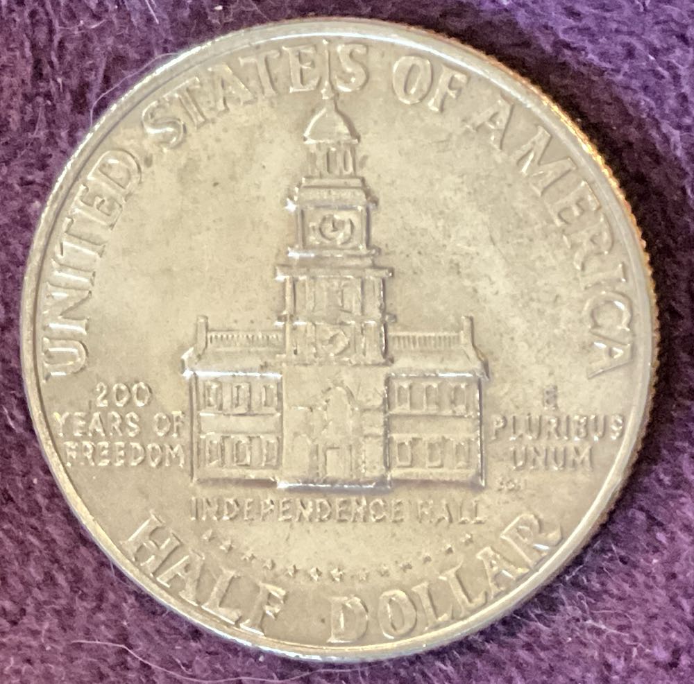 Half Dollar JFK 1976 D Bi-Centennial 18  coin collectible - Main Image 4