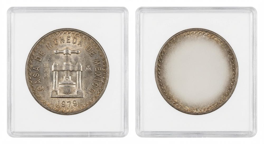 Una Onza Troy de Plata Pura Casa de Moneda de México 1979 silver round  coin collectible - Main Image 2