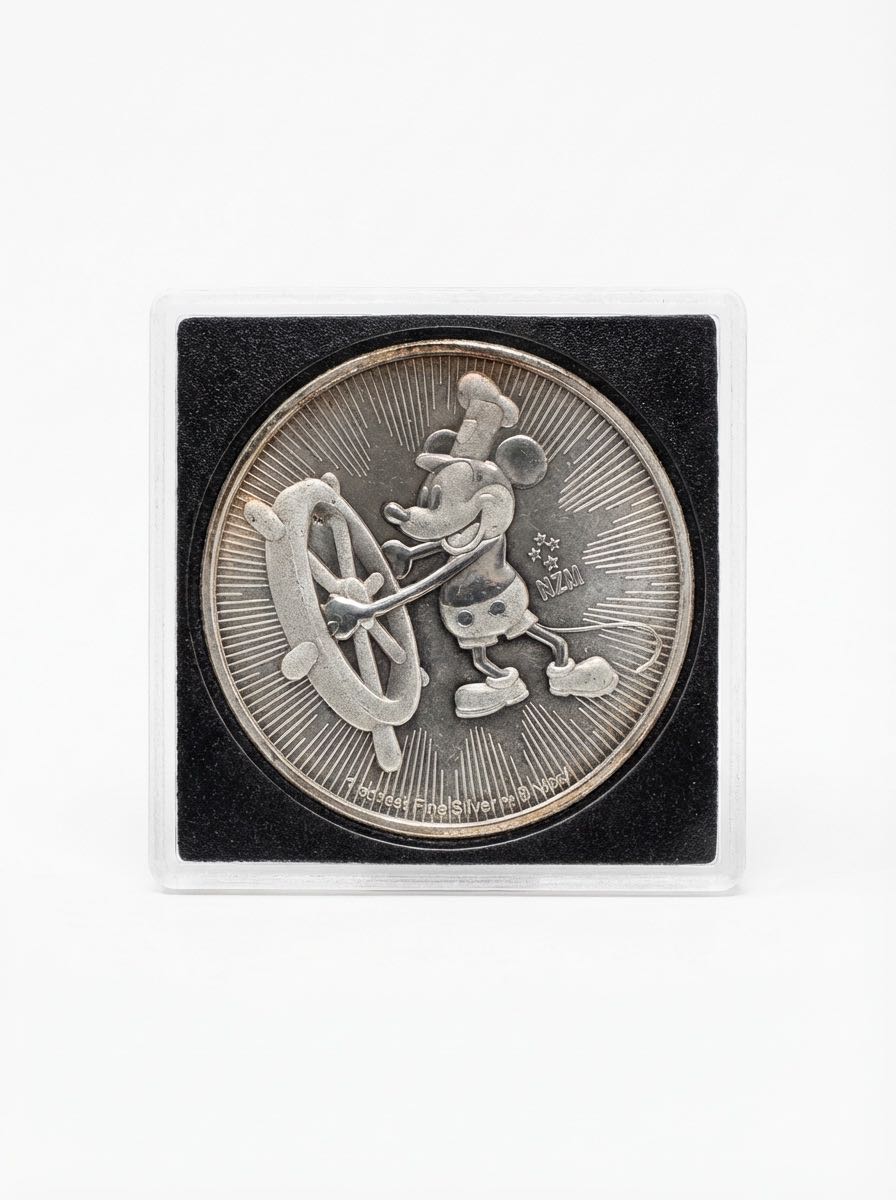 Mickey Mouse Steamboat Willie 2017  coin collectible - Main Image 2