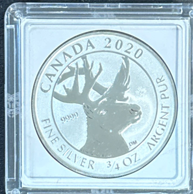 Canada 2 Dollar 2020 Reindeer  coin collectible - Main Image 2