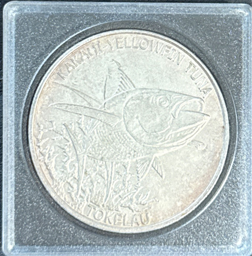 Tokelau 5 Dollar Yellowfin  coin collectible - Main Image 2