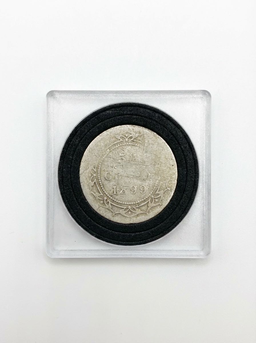 Newfoundland Victoria Dei Gratia Regina 1 Cent Coin  coin collectible - Main Image 2