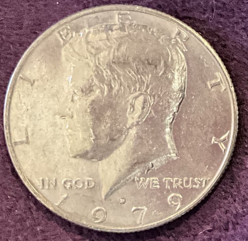 Half Dollar JFK 1979 D 4  coin collectible - Main Image 3