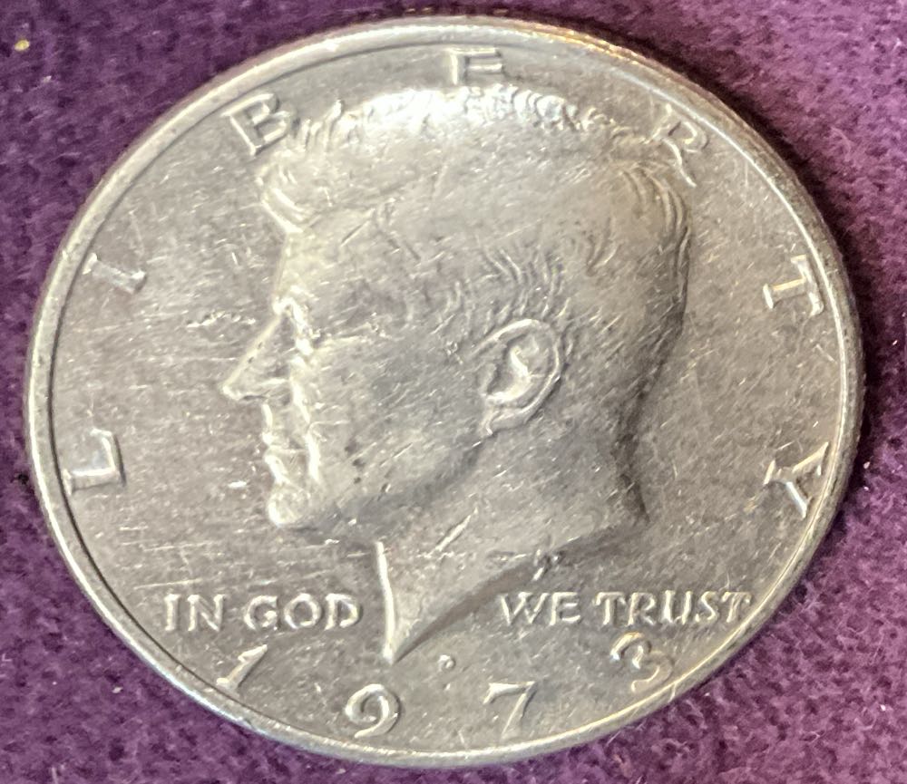 Half Dollar JFK 1973 D 11  coin collectible - Main Image 3