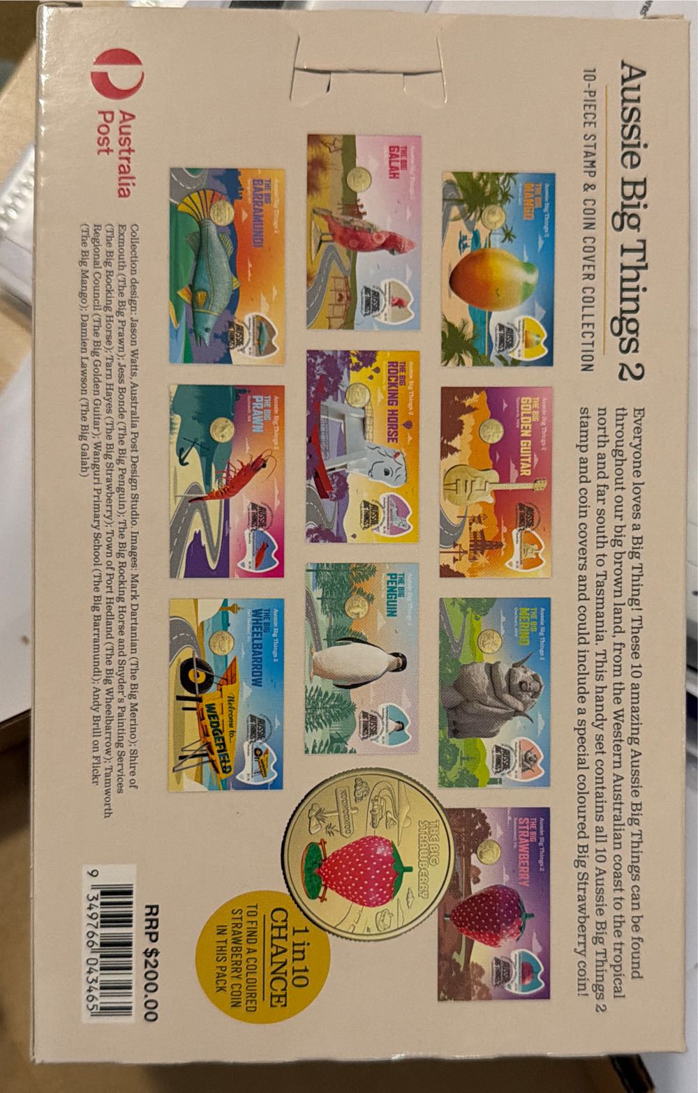 Aussie Big Things 2 10 Set 10  coin collectible [Barcode 9349766043465] - Main Image 2