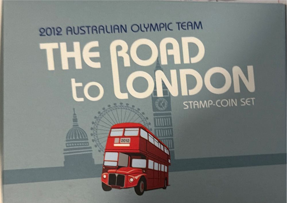 Road To London Stamp Set Goldplated  coin collectible [Barcode 9312650239046] - Main Image 2