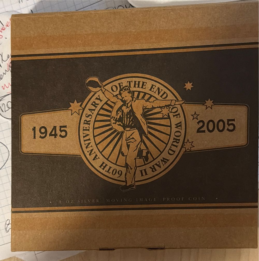 1945-2005 60th Anniversary Of The End Of World War II  coin collectible - Main Image 2