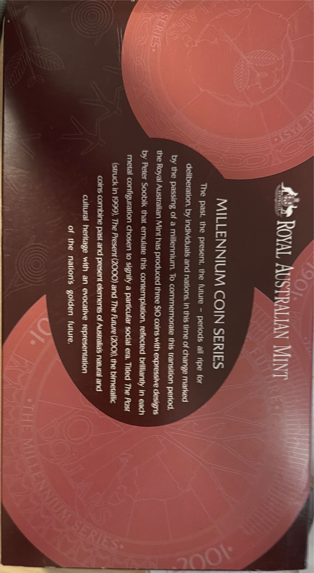 Millennium Coin Series the Past The Present The Future  coin collectible - Main Image 2