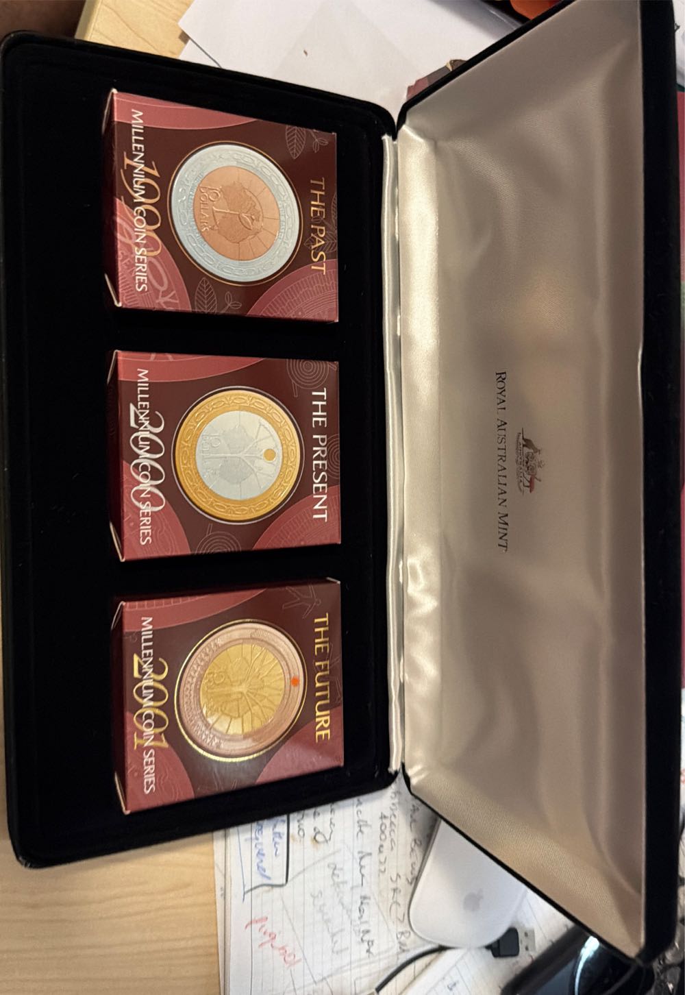 Millennium Coin Series the Past The Present The Future  coin collectible - Main Image 4