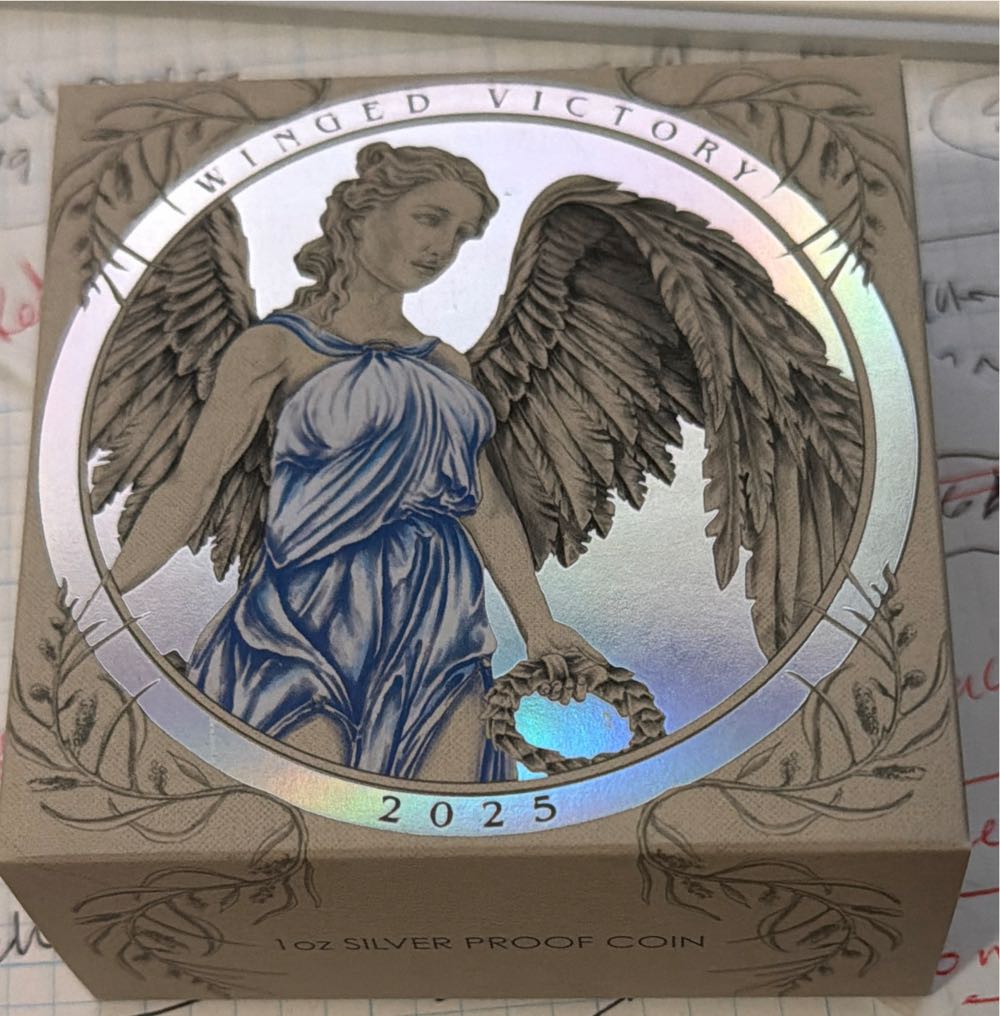 Australia 80th Anniversary End Of Wwii Winged Victory 1oz Silver Coin  coin collectible [Barcode 9327025060118] - Main Image 2
