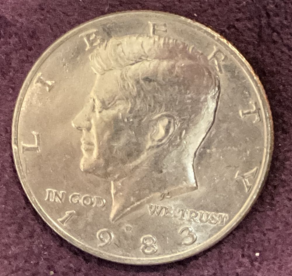 Half Dollar JFK 1983 D 2  coin collectible - Main Image 3