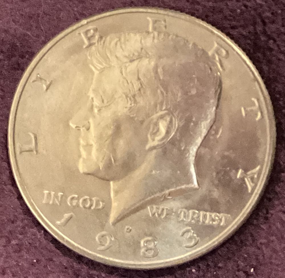 Half Dollar JFK 1983 D 3  coin collectible - Main Image 3