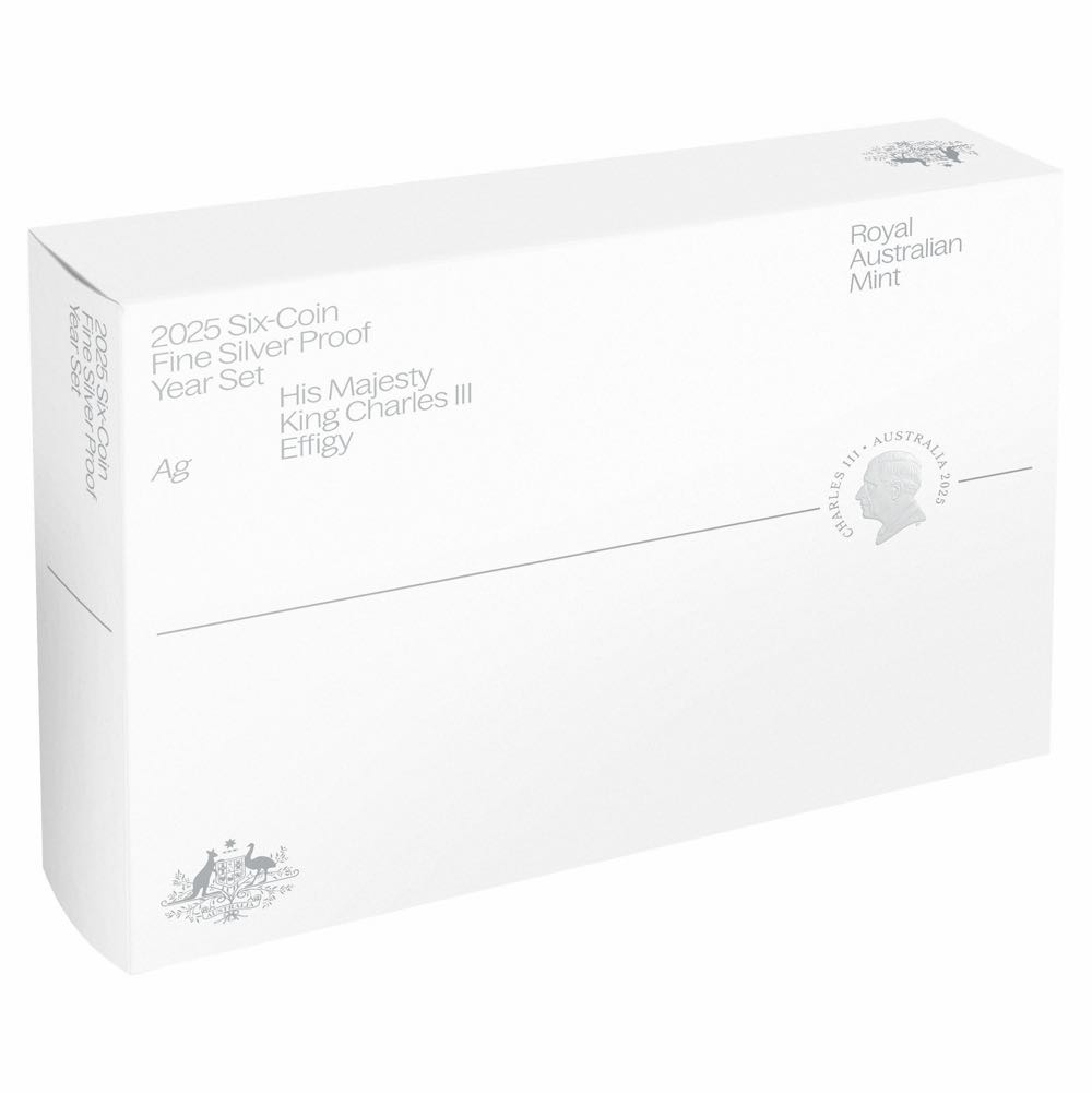 2025 SILVER PROOF SIX-COIN SET  coin collectible [Barcode 9314688117952] - Main Image 2