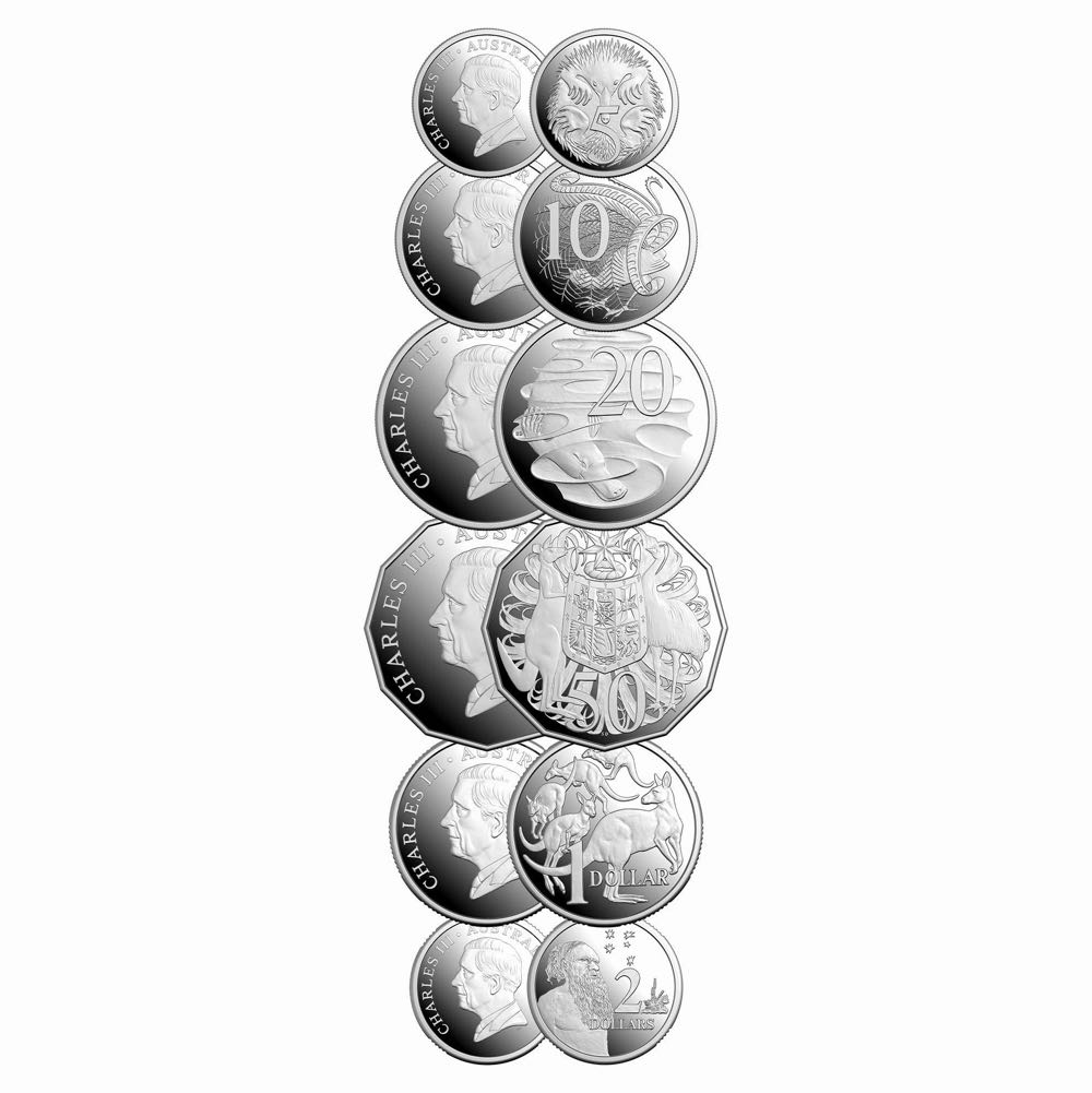 2025 SILVER PROOF SIX-COIN SET  coin collectible [Barcode 9314688117952] - Main Image 3