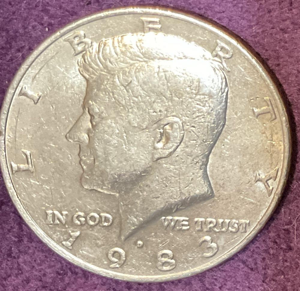 Half Dollar JFK 1983 D 5  coin collectible - Main Image 3
