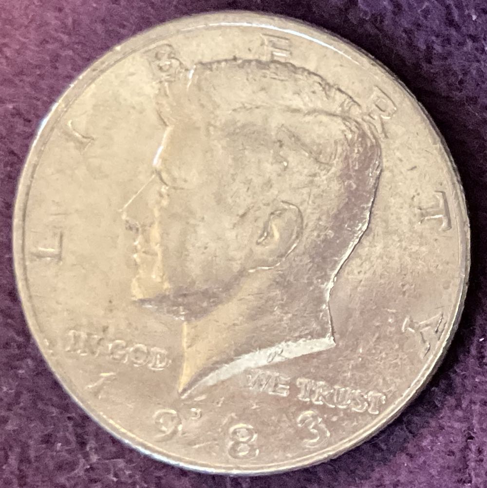 Half Dollar JFK 1983 D 9  coin collectible - Main Image 3