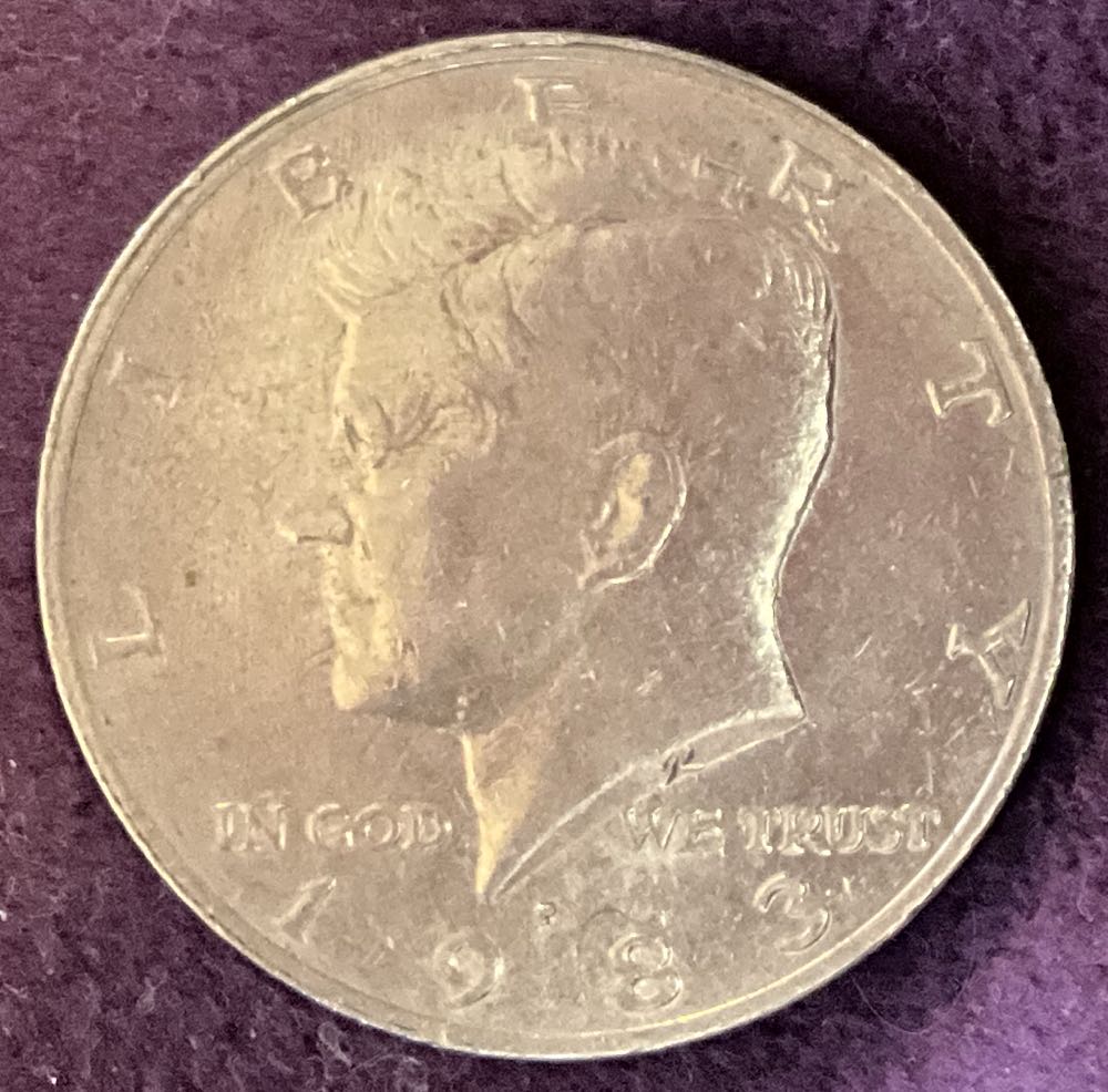 Half Dollar JFK 1983 P 1  coin collectible - Main Image 3