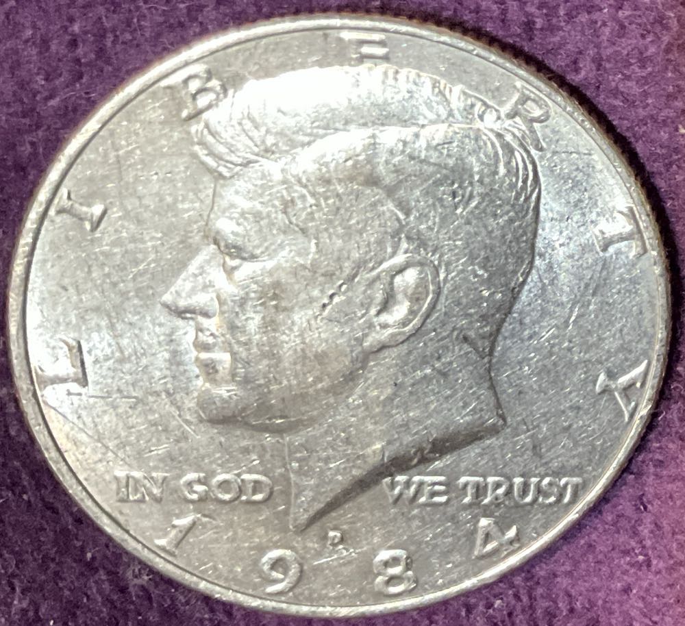 Half Dollar JFK 1984 D 3  coin collectible - Main Image 3