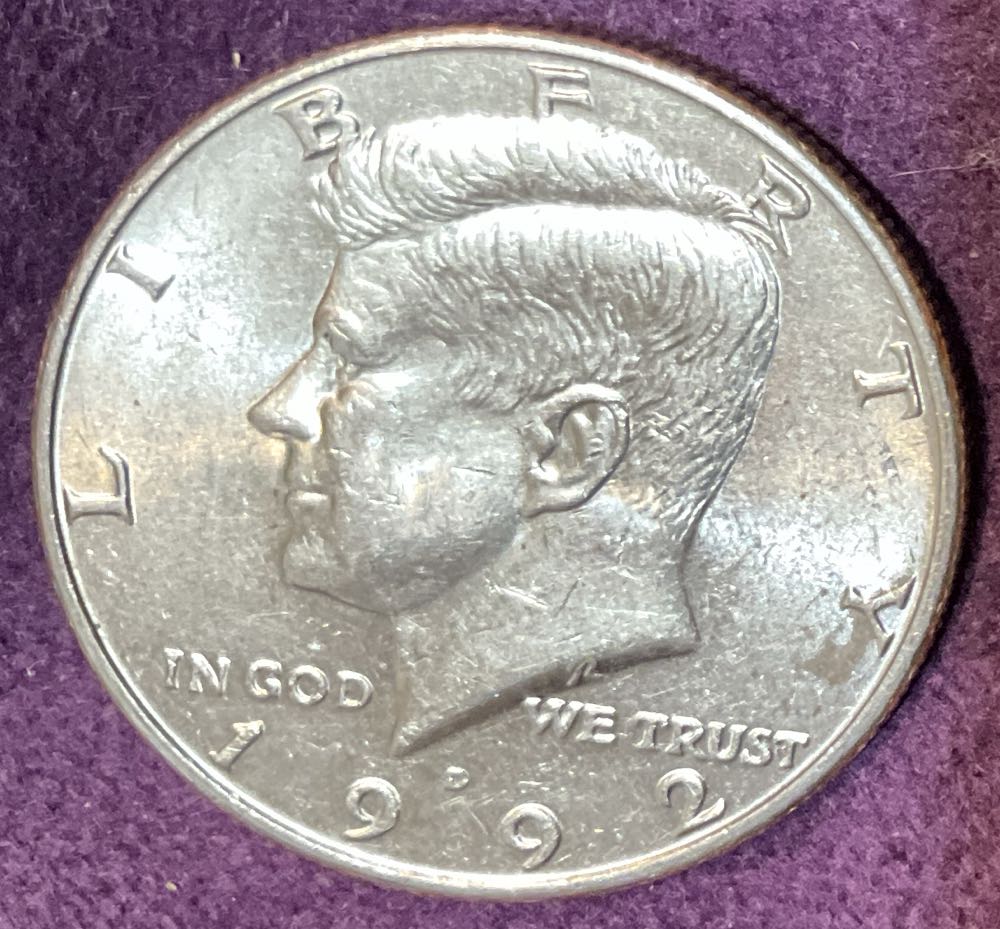 Half Dollar JFK 1992 D 2  coin collectible - Main Image 3