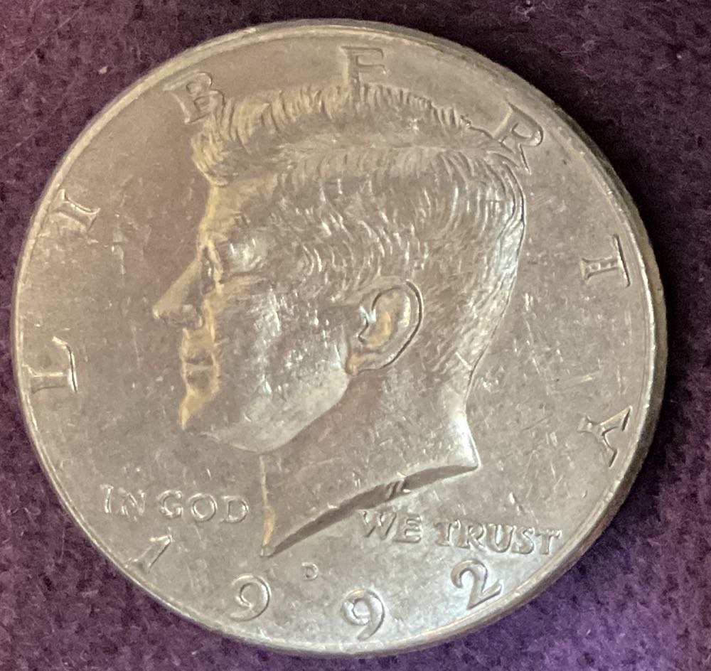 Half Dollar JFK 1992 D 4  coin collectible - Main Image 3