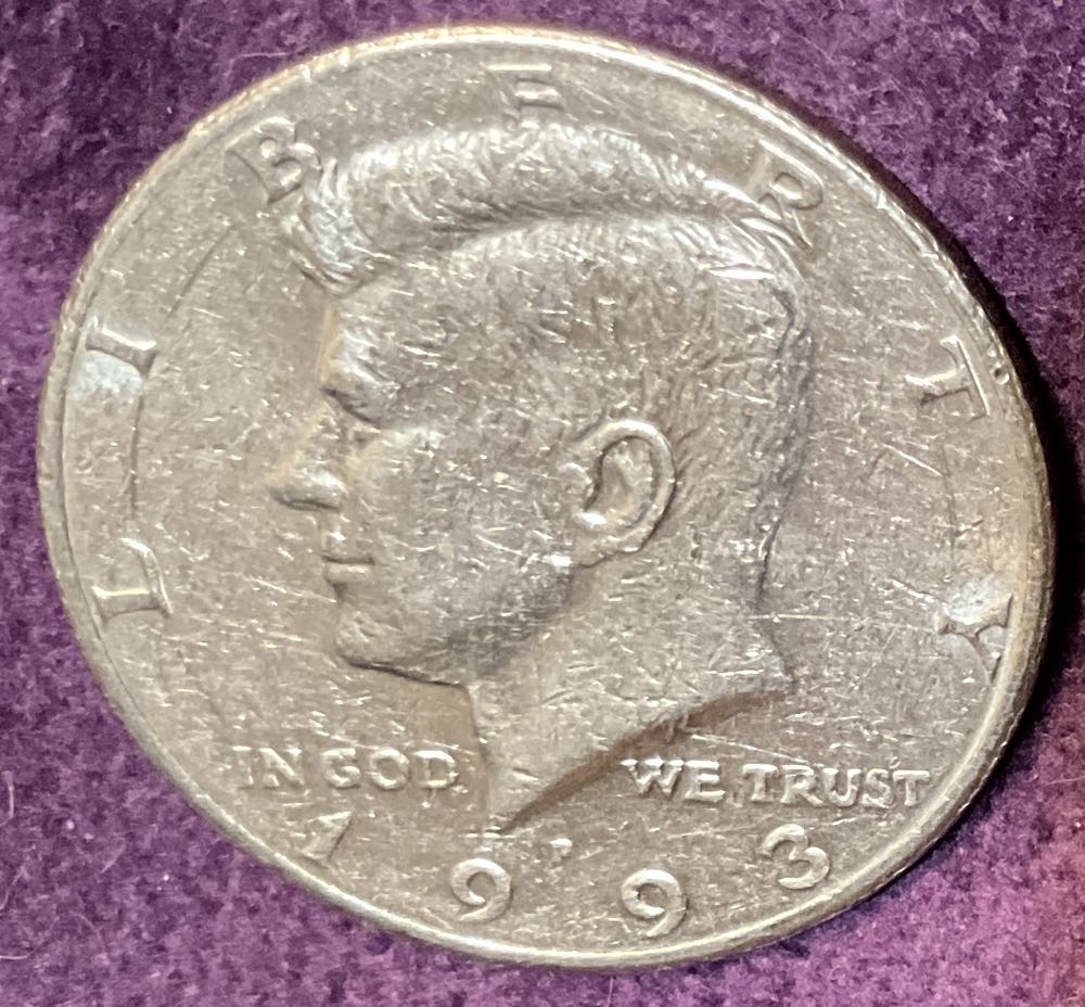 Half Dollar JFK 1993 D 1  coin collectible - Main Image 3