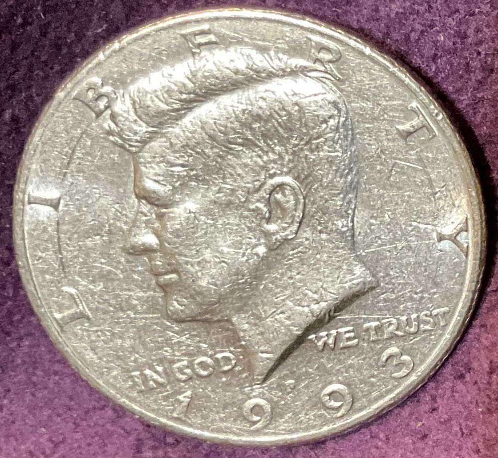 Half Dollar JFK 1993 P 1  coin collectible - Main Image 3