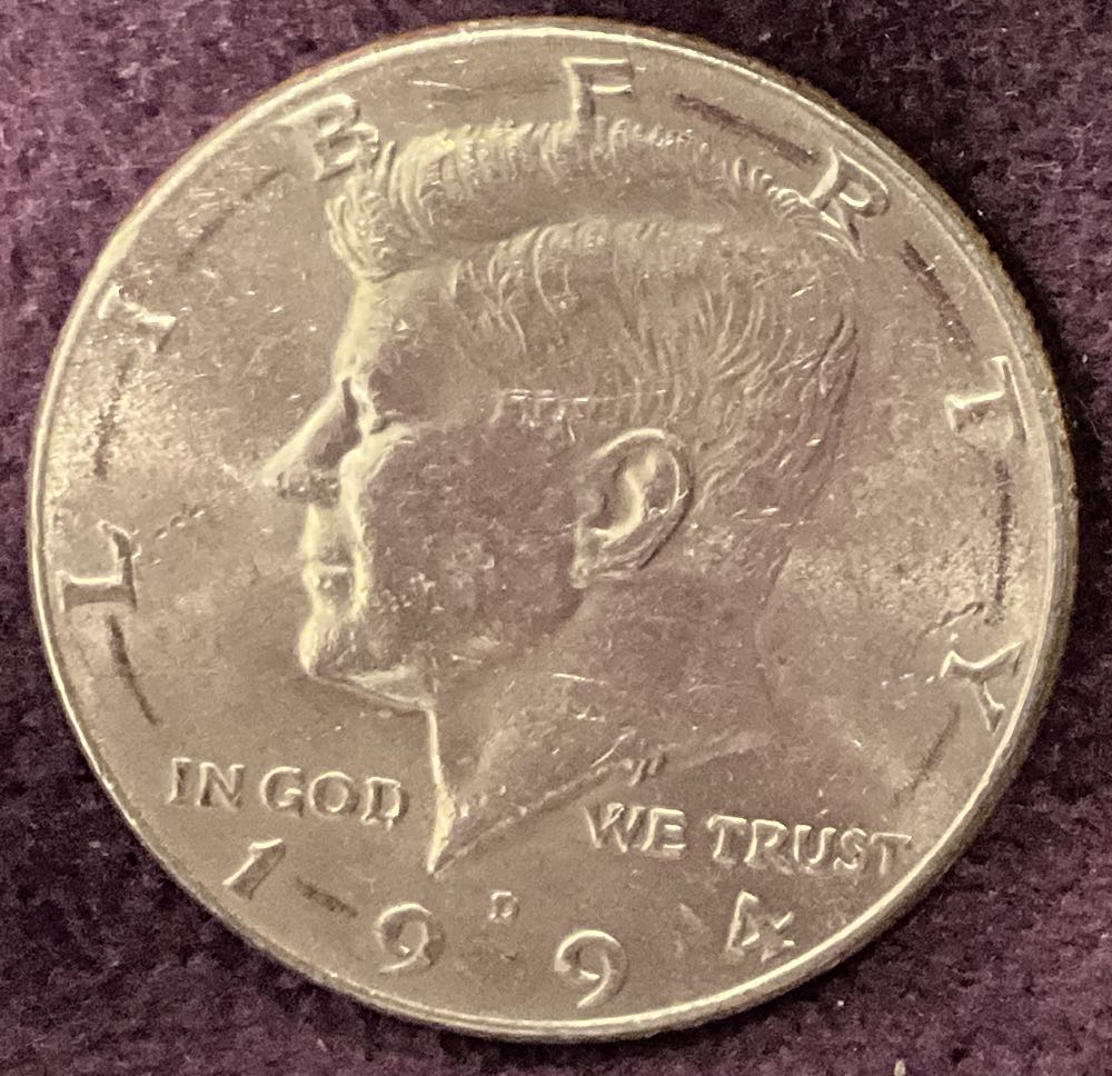 Half Dollar JFK 1994 D 1  coin collectible - Main Image 3