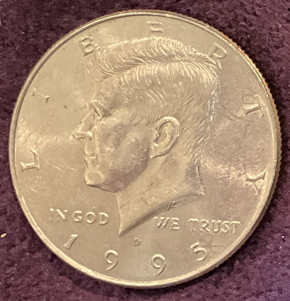 Half Dollar JFK 1995 D 2  coin collectible - Main Image 3