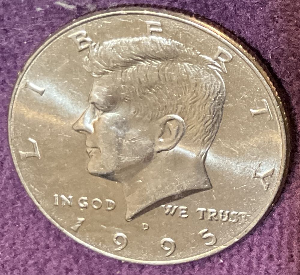 Half Dollar JFK 1995 D 3  coin collectible - Main Image 3
