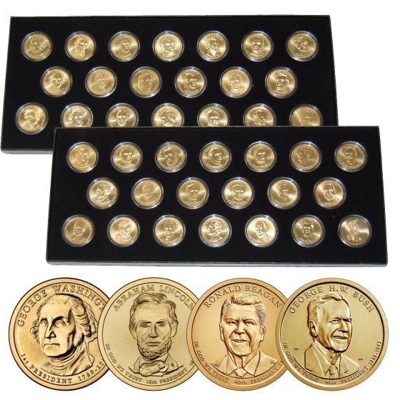 2007-2012 Presidential Dollar 24 Coin Set Uncirculated  coin collectible - Main Image 4