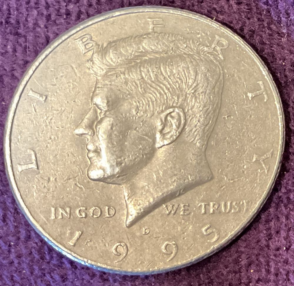 Half Dollar JFK 1995 D 4  coin collectible - Main Image 3