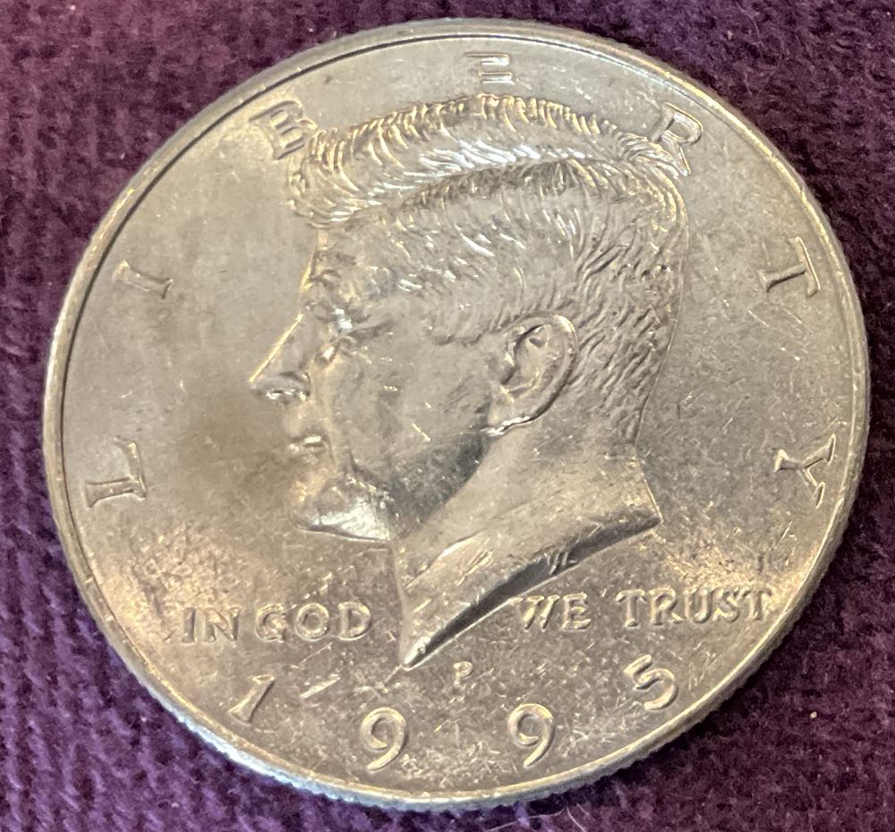 Half Dollar JFK 1995 P 1  coin collectible - Main Image 3