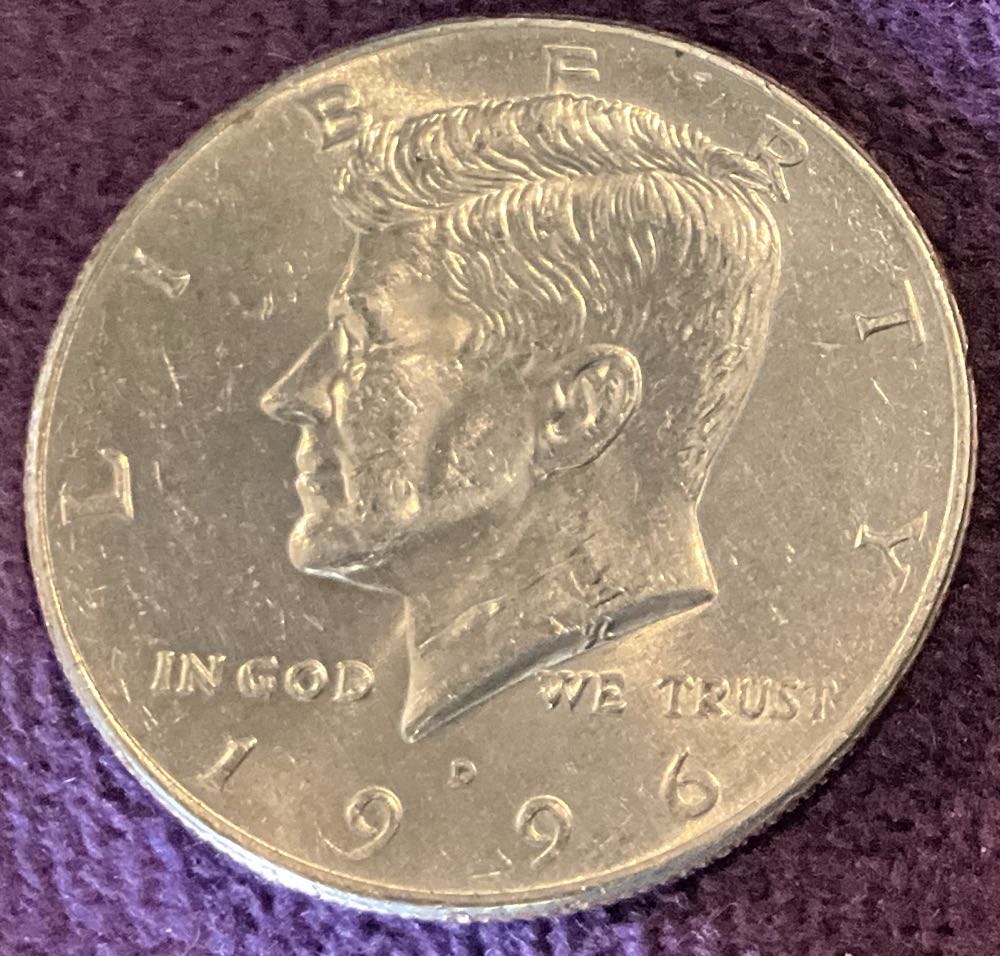 Half Dollar JFK 1996 D 3  coin collectible - Main Image 3