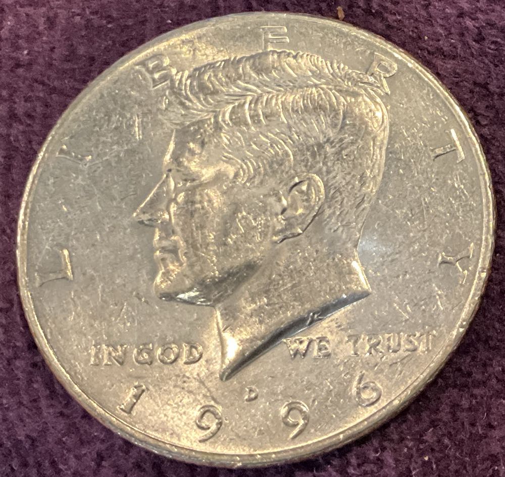 Half Dollar JFK 1996 D 4  coin collectible - Main Image 3