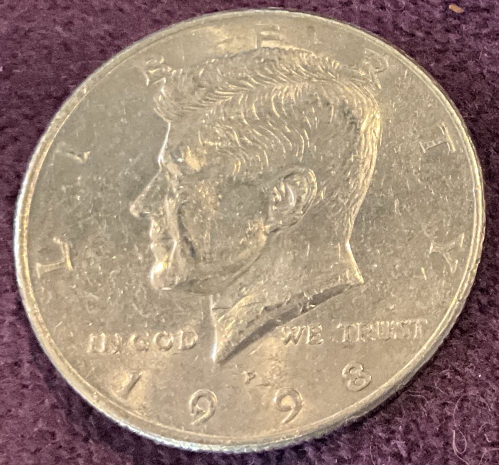 Half Dollar JFK 1998 P 1  coin collectible - Main Image 3