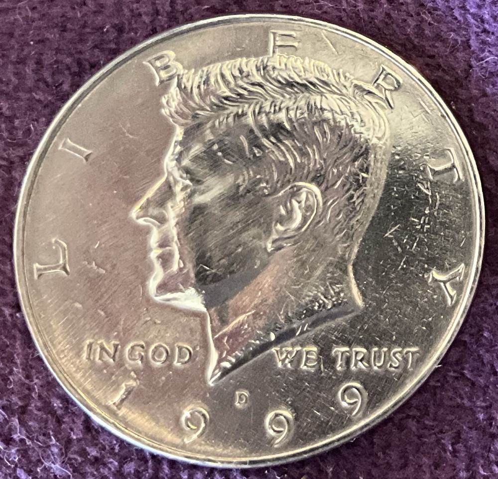 Half Dollar JFK 1999 D 2  coin collectible - Main Image 3