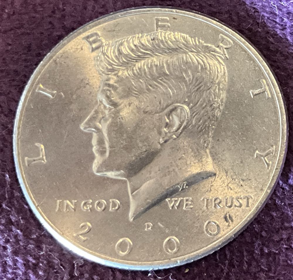 Half Dollar JFK 2000 D 1  coin collectible - Main Image 3