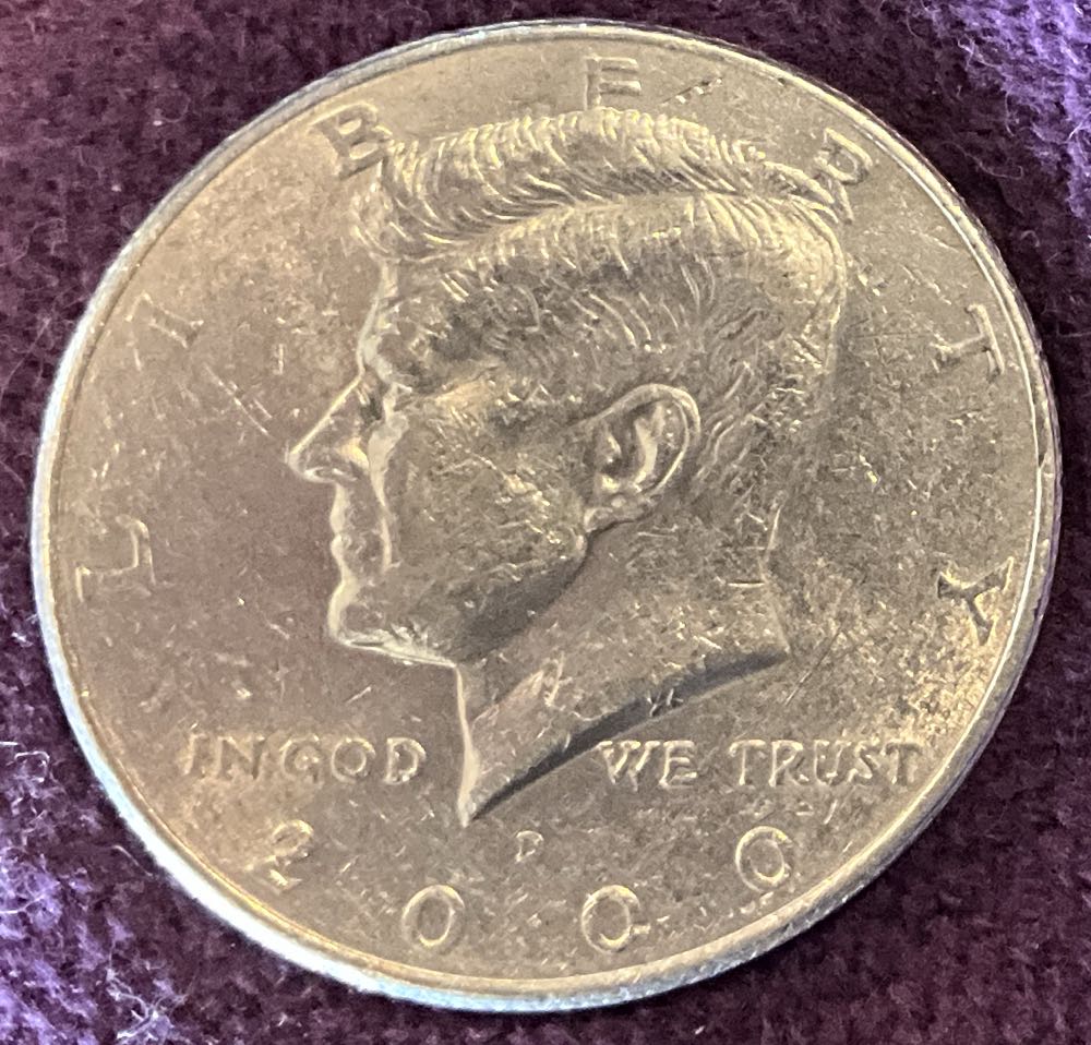 Half Dollar JFK 2000 D 2  coin collectible - Main Image 3