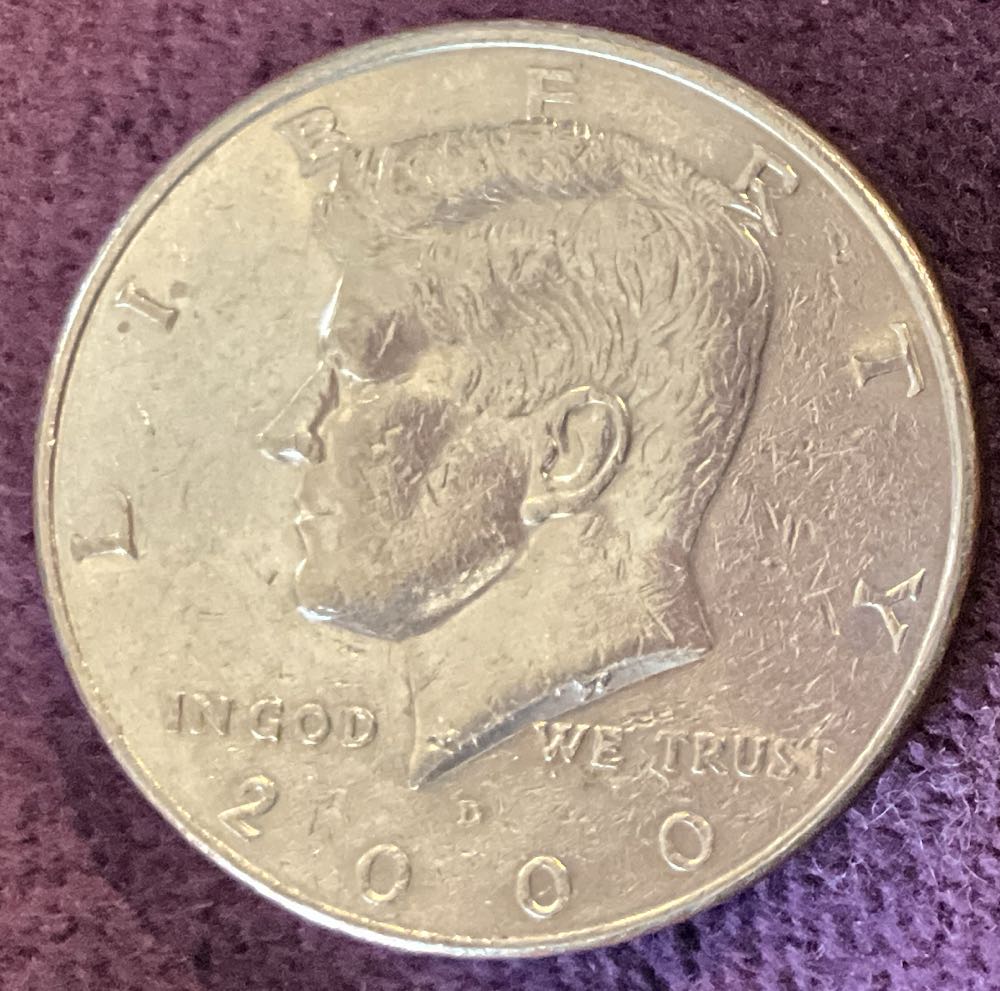 Half Dollar JFK 2000 D 3  coin collectible - Main Image 3