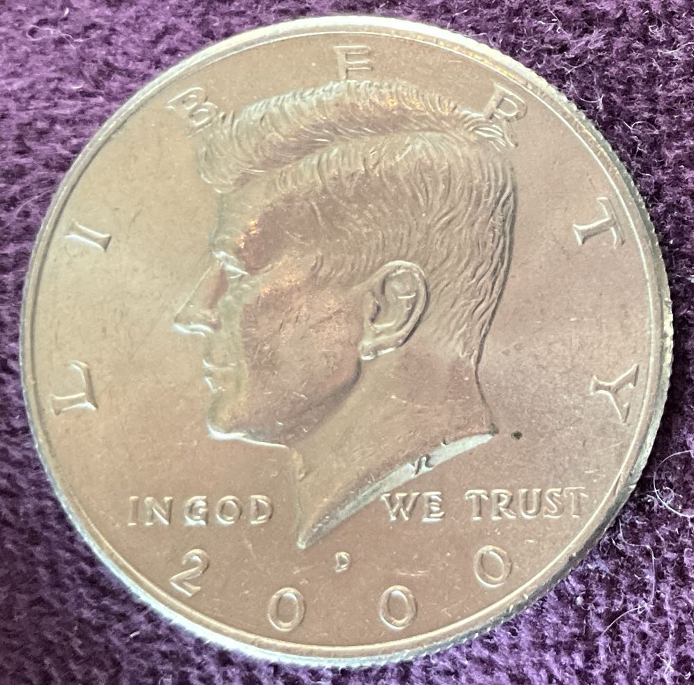Half Dollar JFK 2000 D 6  coin collectible - Main Image 3