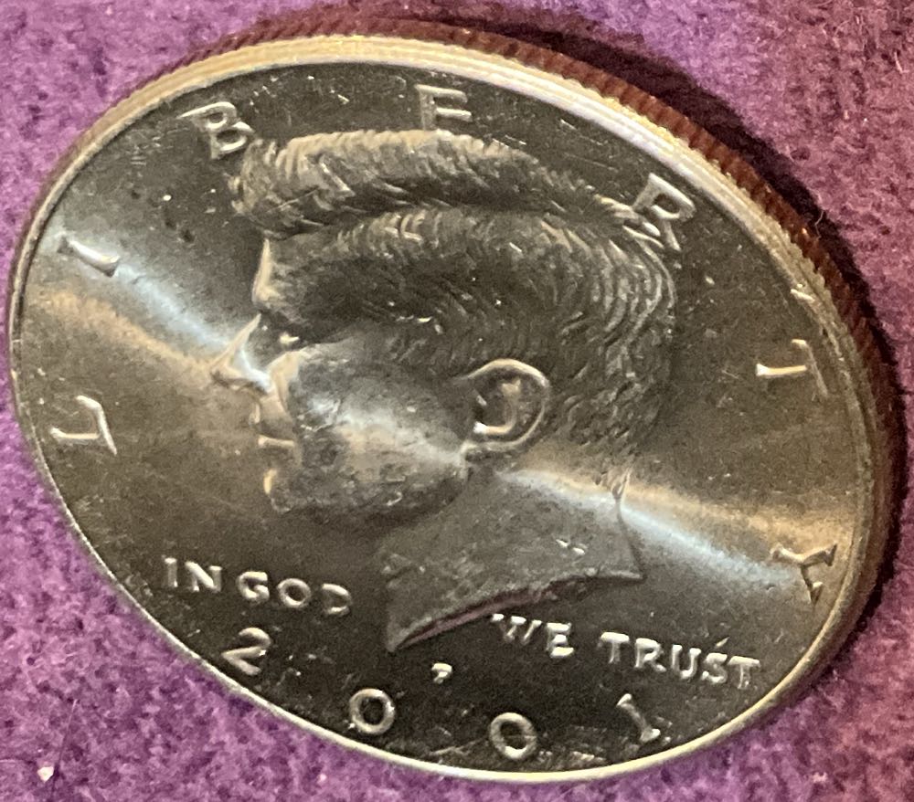 Half Dollar JFK 2001 P 1  coin collectible - Main Image 3